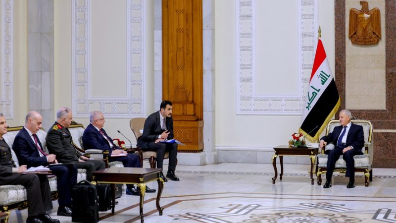 الرئيس رشيد يدعو تركيا لوقف الانتهاكات العسكرية التي تطال الأراضي العراقية