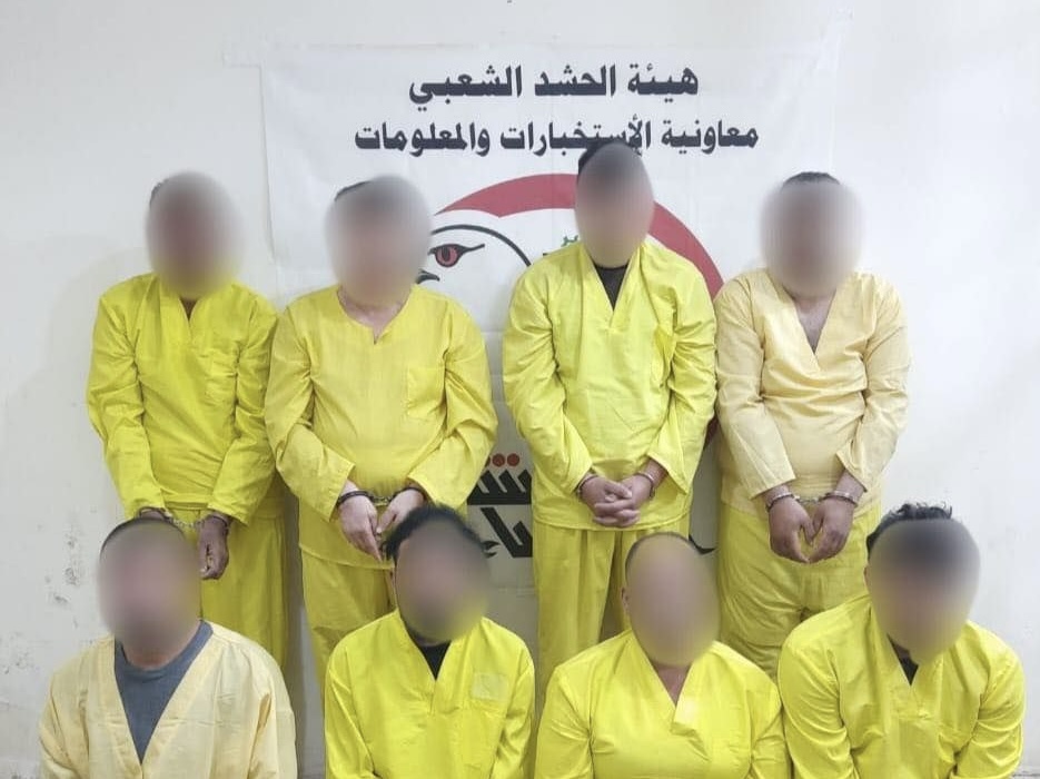 الحشد يطيح بشبكة تضم 8 قيادات في حزب البعث المحظور