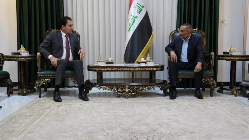 المندلاوي يبحث مع الغراوي مستجدات المشهد السياسي والتشريعات المرتقبة