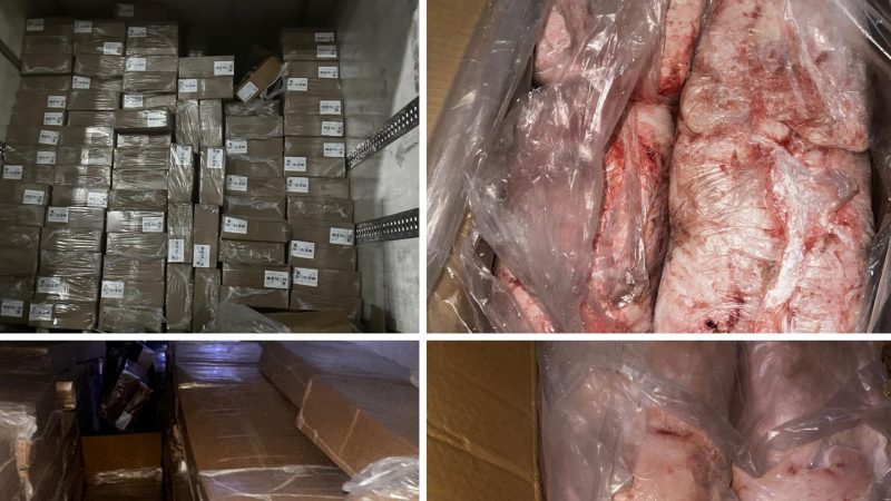 إحباط محاولة تهريب 20 طناً من الشحوم الحيوانية في ميناء أم قصر