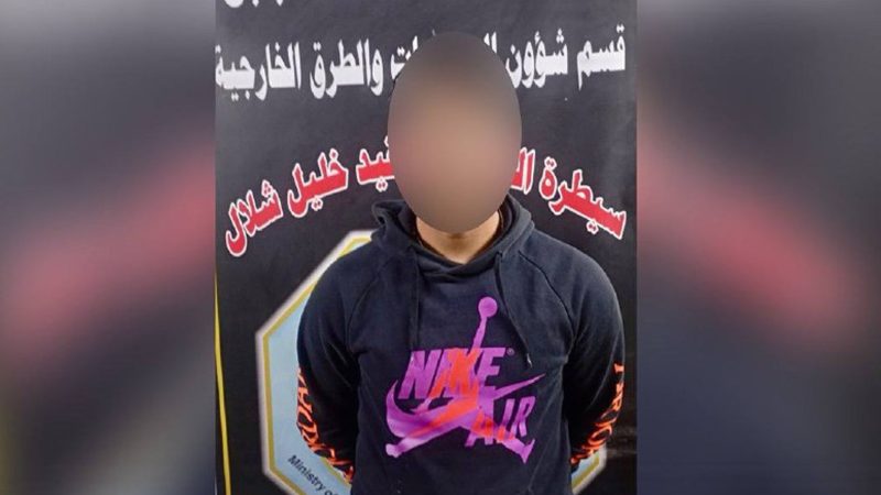 شرطة بابل تقبض على متهم بتجارة المخدرات في سيطرة أمنية