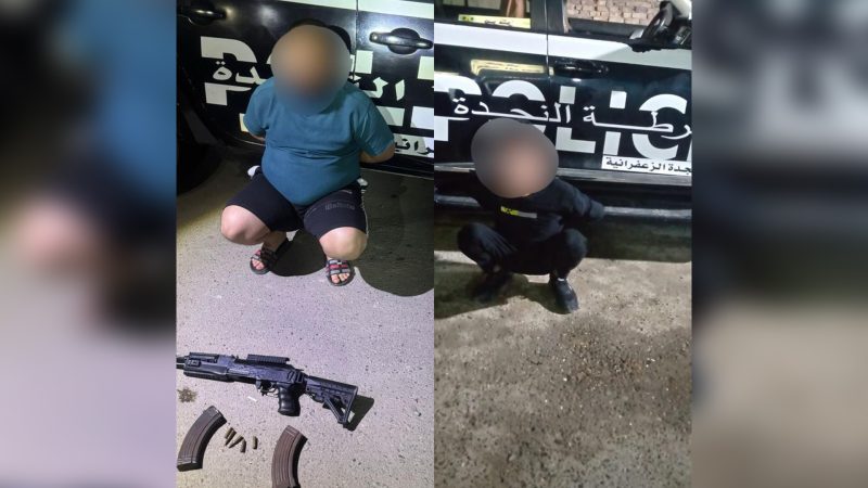 شرطة بغداد الرصافة تلقي القبض على متهمين في الزعفرانية