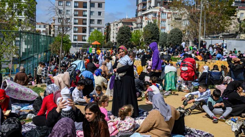185 هزة ارتدادية تضرب اسطنبول وعشرات الاصابات