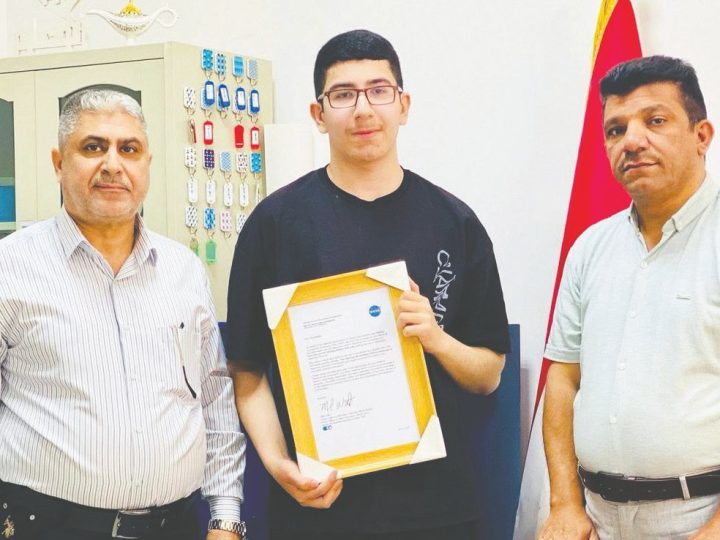 طالب عراقي يكتشف ثغرتين في”ناسا” ويُبهر العالم