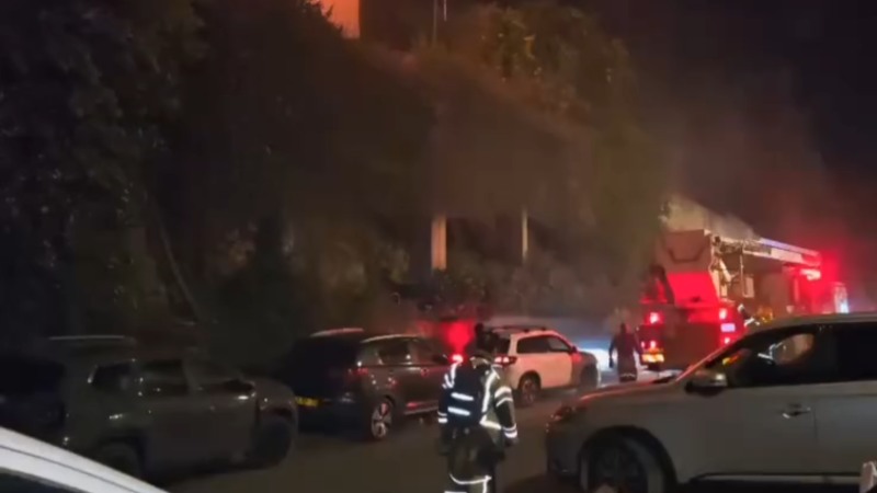 بالصور.. إجلاء المئات بعد اندلاع حريق في فندق بشمال إسرائيل