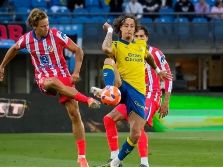 أتلتيكو مدريد يسقط أمام لاس بالماس 0-1 في الدوري الإسباني
