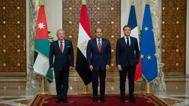 “قمة القاهرة” تدعو إلى وقف إطلاق النار وإعادة إعمار غزة