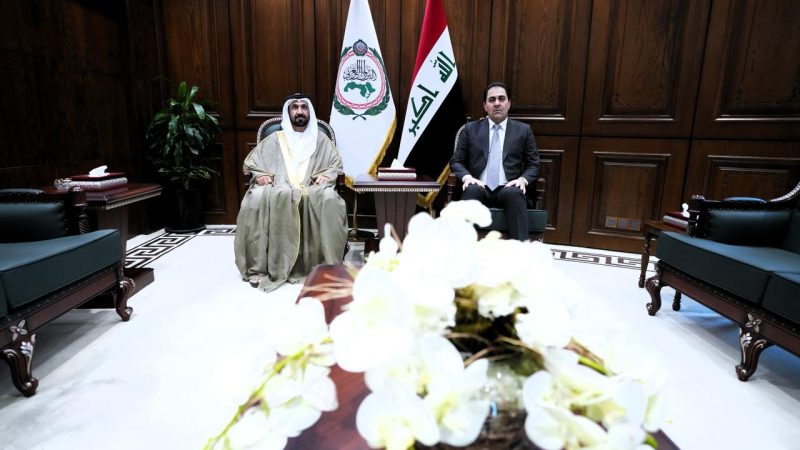 المندلاوي والياماحي يبحثان التعاون النيابي ووحدة الصف العربي