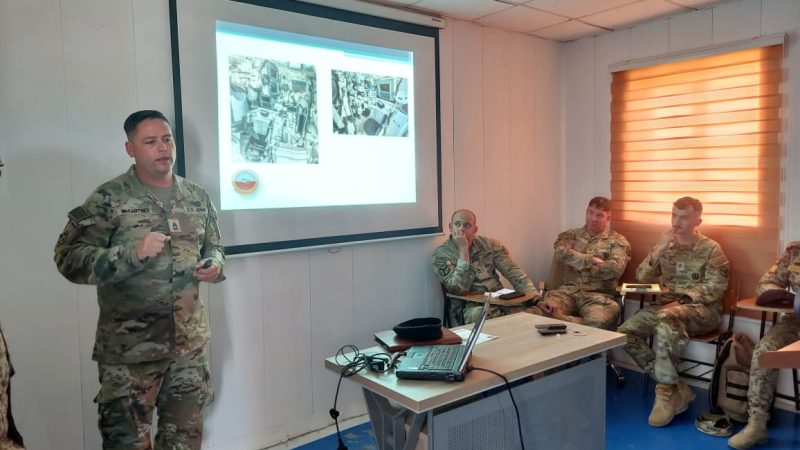 الفرقة المدرعة التاسعة تفتتح دورة تطويرية للدبابة أبرامز M1A2 بالتعاون مع الناتو