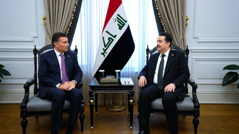 رئيس الوزراء العراقي يستقبل رئيس مجلس النواب الأردني لبحث التعاون الثنائي والقضايا الإقليمية