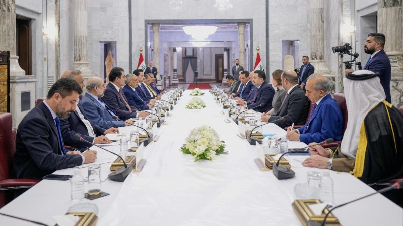 ائتلاف إدارة الدولة يرحب بموعد الانتخابات ويؤكد على حق التظاهر والتعبير عن الرأي