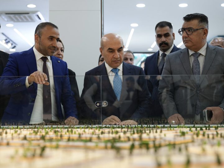افتتاح مركز مبيعات مدينة الجواهري السكنية في بغداد