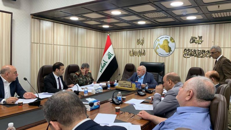 لجنة الأمن والدفاع تستضيف مسؤولي هيئة الحشد الشعبي لمناقشة مشروع قانون الهيئة