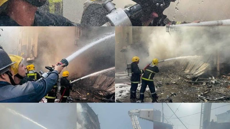 منظمة الحج والزيارة: لا وجود لأي قافلة إيرانية في حريق فندق كربلاء