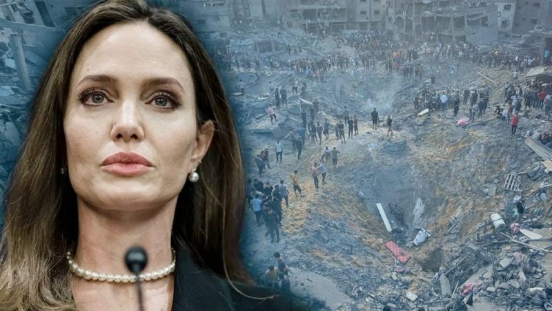 أنجلينا جولي: غزة تتحول إلى مقبرة جماعية