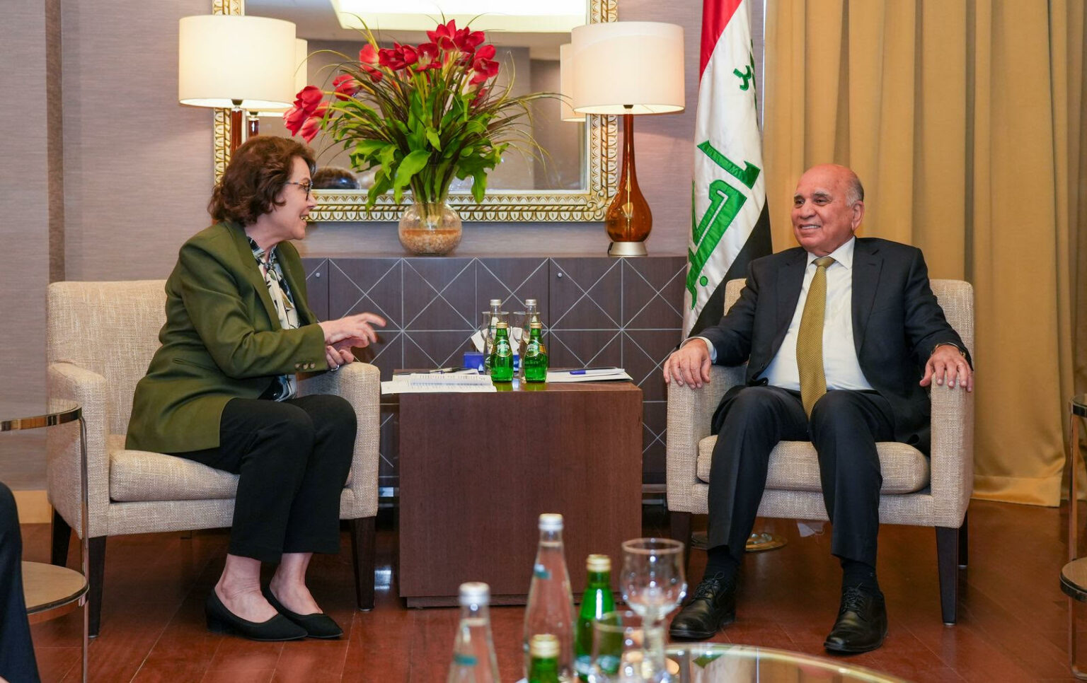 العراق وأمريكا يؤكدان استمرار التنسيق لمكافحة داعش