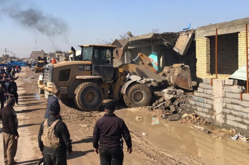 قيادي في التيار الوطني الشيعي: هدم عشوائيات الفقراء في البصرة يشبه جرائم الاحتلال في غزة
