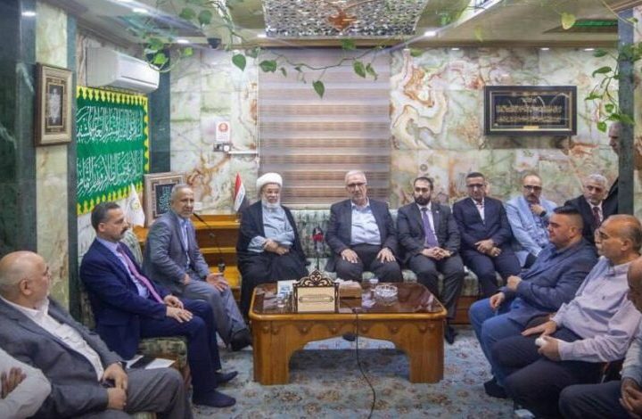 ممثل السيستاني لجرحى غزة في كربلاء: تجسدون موقف الحسين في رفض الظلم
