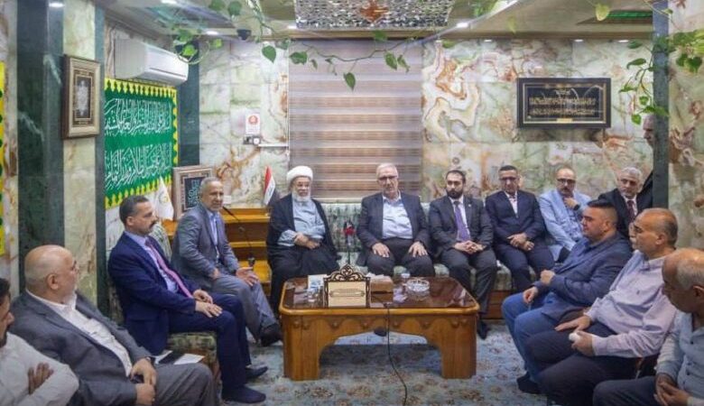 ممثل السيستاني لجرحى غزة في كربلاء: تجسدون موقف الحسين في رفض الظلم
