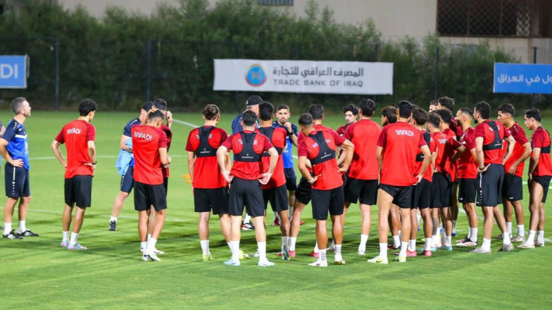 منتخب العراق يختبر جاهزيته لكوريا بمناورة داخلية