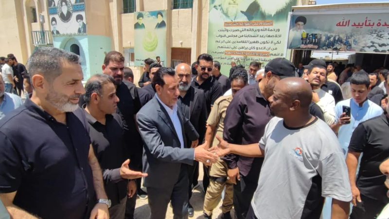 الزاملي من النهروان: أين ذهبت أموال الأمن الغذائي والشعب يُسرق بوضح النهار