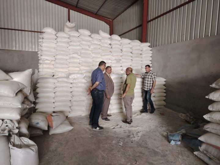 الرقابة التجارية تضبط كميات من الحنطة والطحين المهرب في ديالى