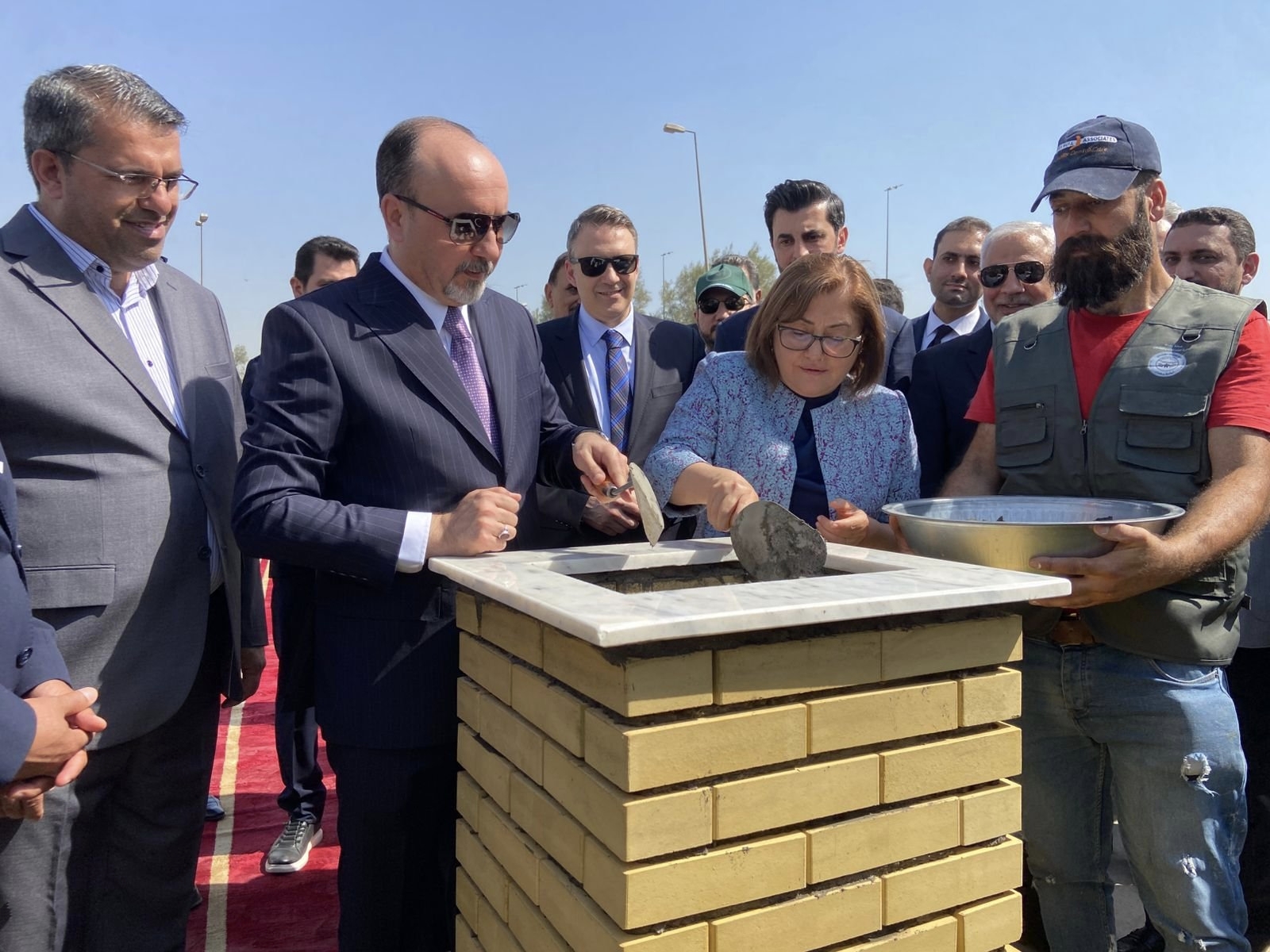 أمانة بغداد تضع الحجر الأساس لمتنزه “القاطع التركي الجديد” في الزوراء