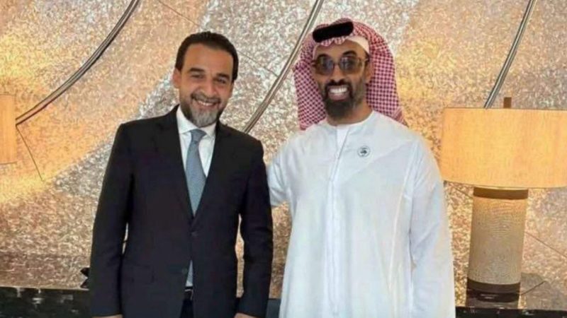 الحلبوسي يبحث في الإمارات الملفات المشتركة وتطورات المنطقة