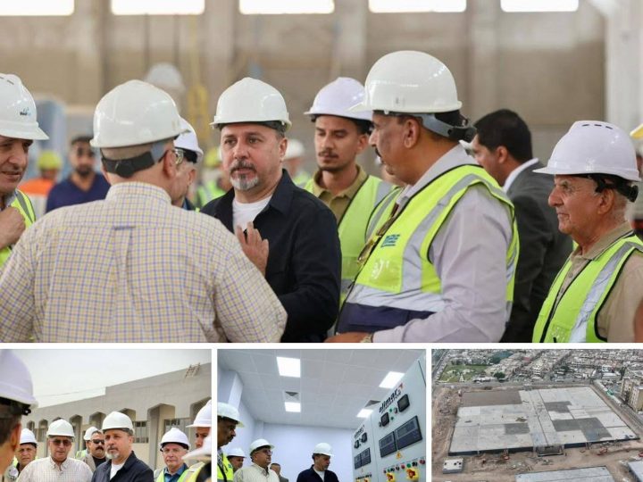 امين بغداد يعلن قرب إنجاز اكبر خزان مياه في العاصمة