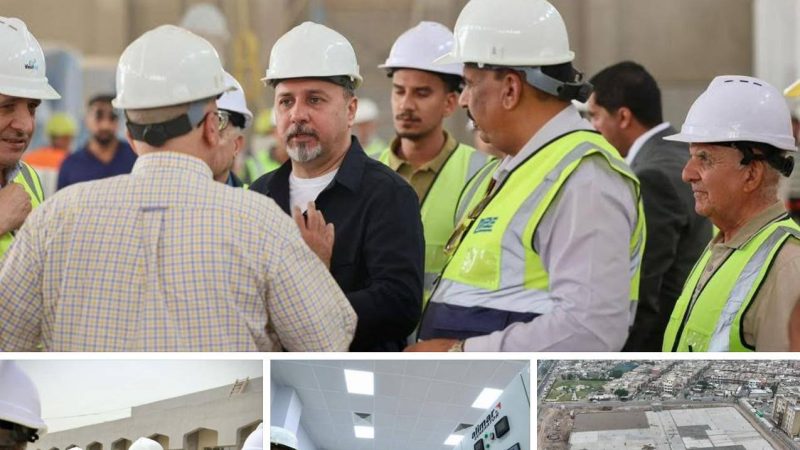 امين بغداد يعلن قرب إنجاز اكبر خزان مياه في العاصمة