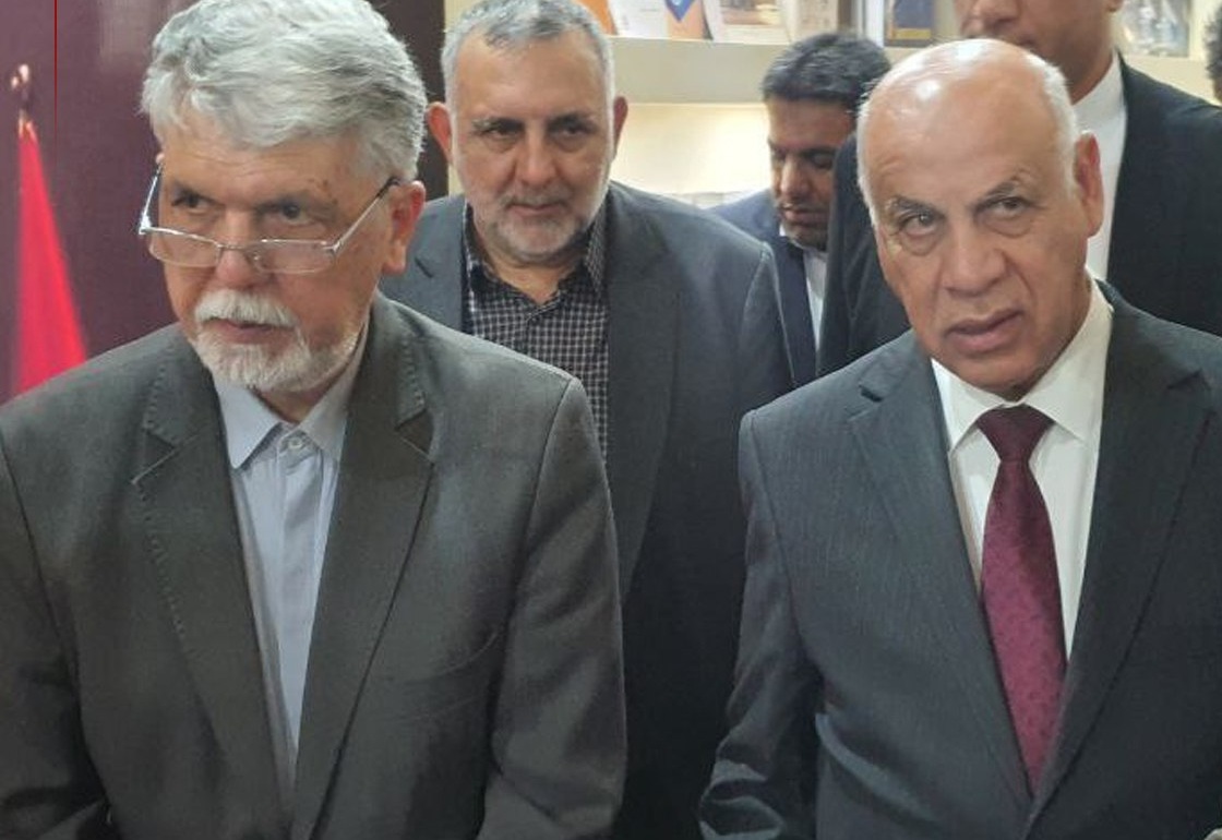 افتتاح غرفة العراق كضيف شرف في معرض طهران الدولي للكتاب