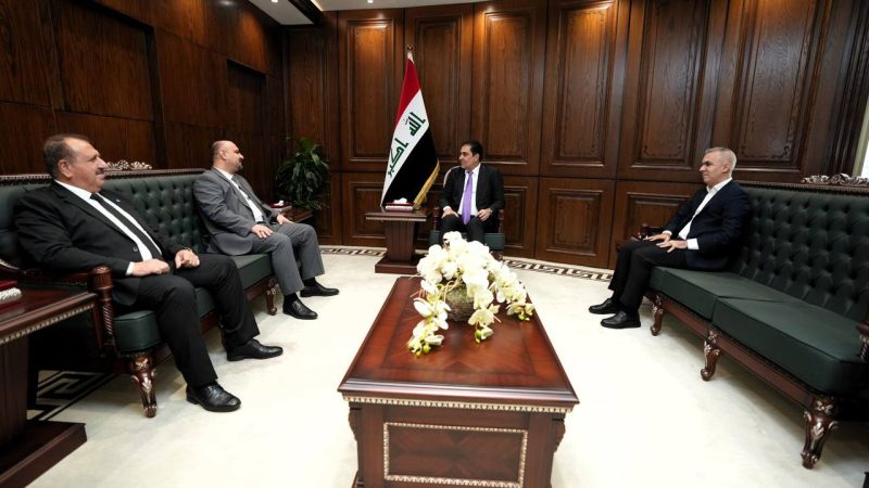 المندلاوي يؤكد لرئيس الجبهة التركمانية اهتمامه بتشريع القوانين الضامنة لحقوق جميع المكونات