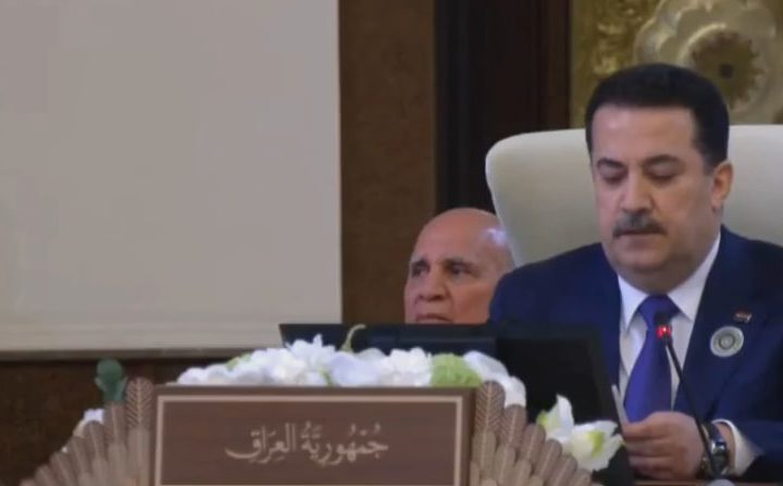 السوداني في القمة العربية الـ34: فلسطين جوهر الصراع و18 مبادرة عراقية لدعم الاستقرار والإعمار العربي
