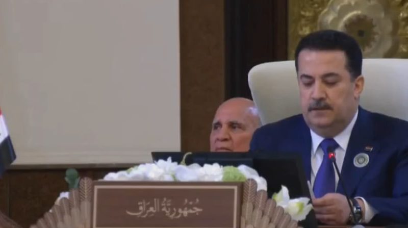 السوداني في القمة العربية الـ34: فلسطين جوهر الصراع و18 مبادرة عراقية لدعم الاستقرار والإعمار العربي