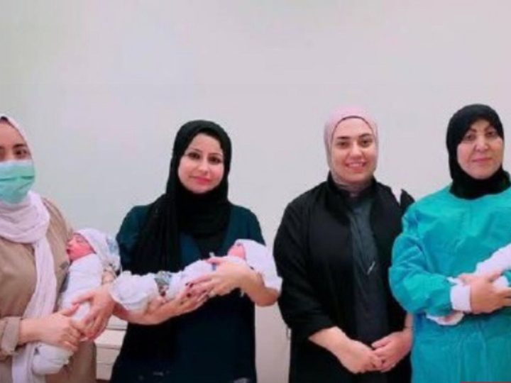 ولادة توأم ثلاثي لأم بعد 9 سنوات من العقم في ميسان
