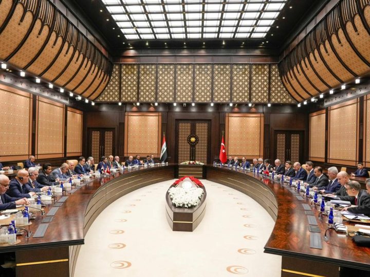 انطلاق الاجتماع الرابع لمجلس التعاون الاستراتيجي بين العراق وتركيا في أنقر