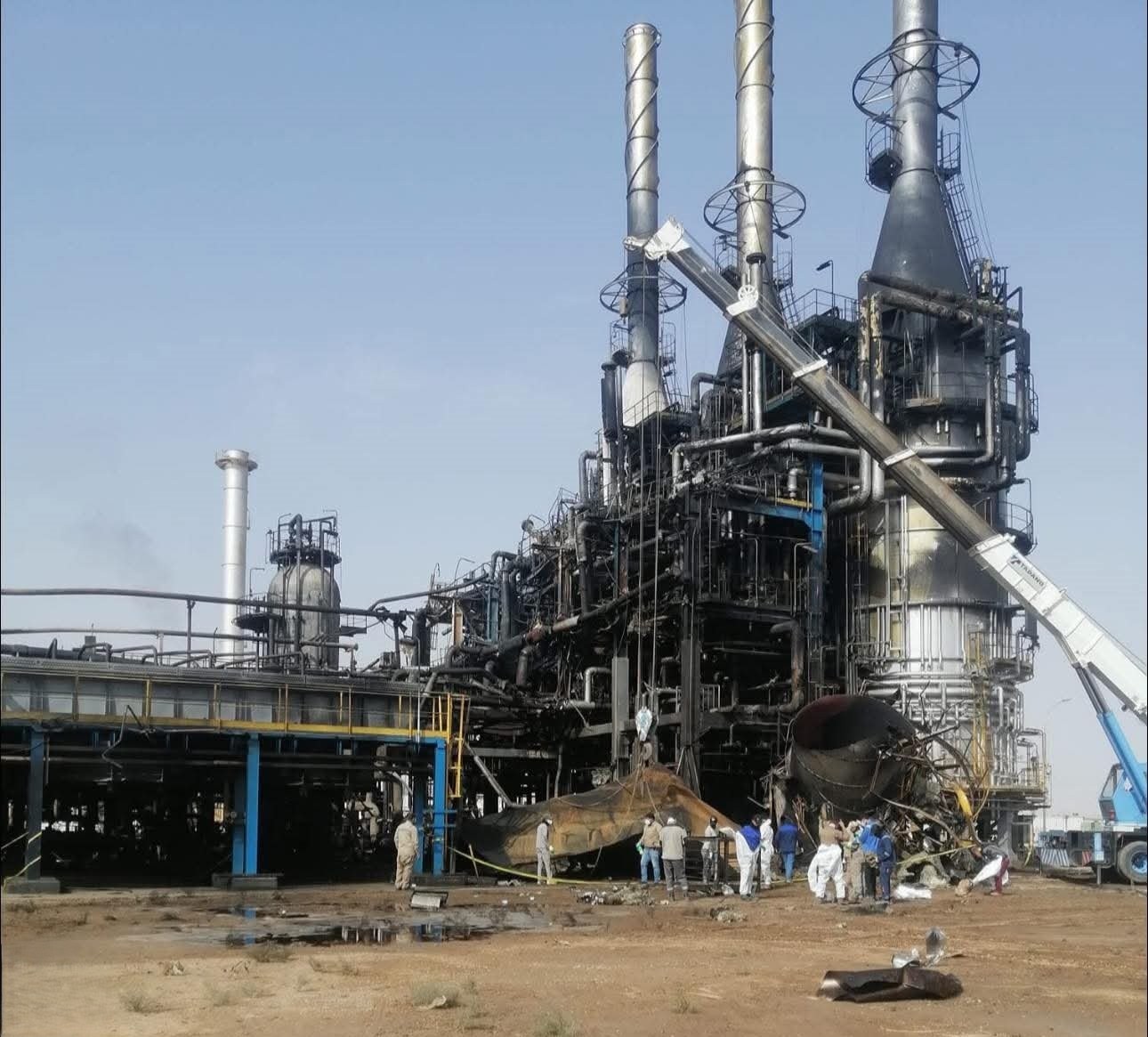 الدفاع المدني يسيطر على حريق مصفى الصمود خلال 30 دقيقة والتحقيق جارٍ