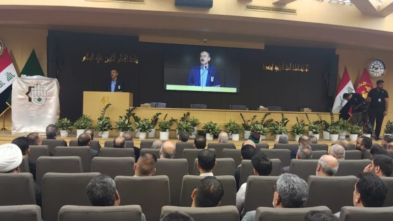 انطلاق مهرجان فتوى الدفاع المقدسة في كربلاء وإزاحة الستار عن موسوعة خطب الجمعة