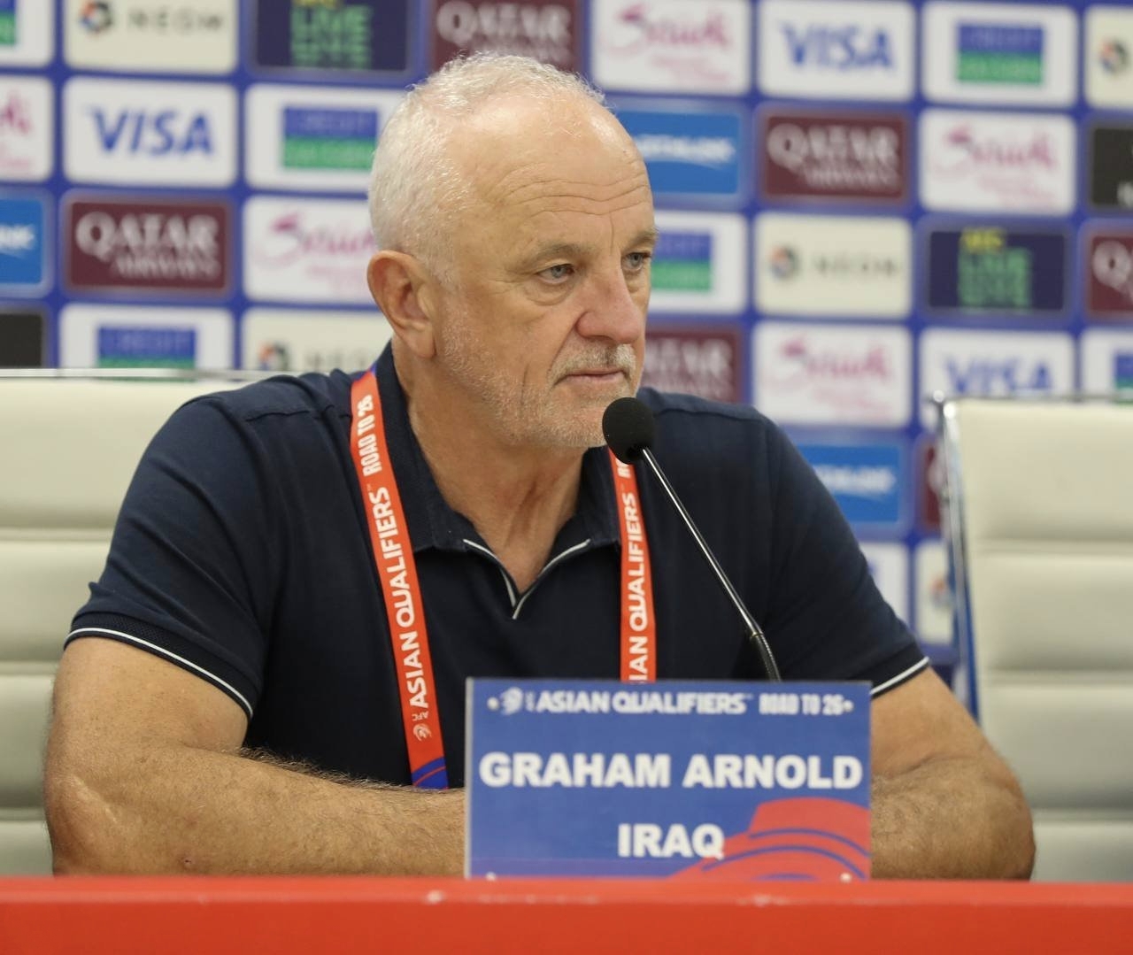 أرنولد: العراق قادر على بلوغ كأس العالم 2026 رغم التحديات