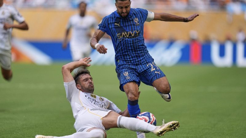 الهلال السعودي ينتزع تعادلاً ثميناً من ريال مدريد في كأس العالم للأندية