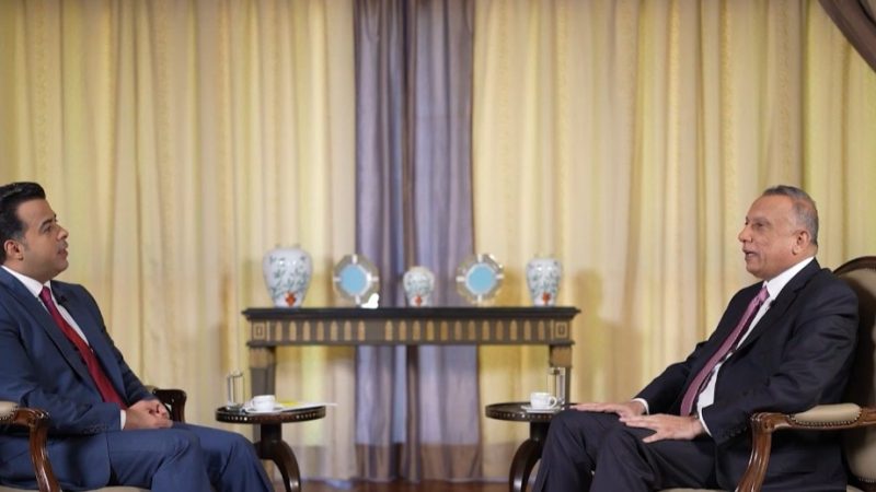 الكاظمي: لست ابن تشرين وأنا مع مقاطعة الانتخابات.. والسيد الصدر كان جيداً معي