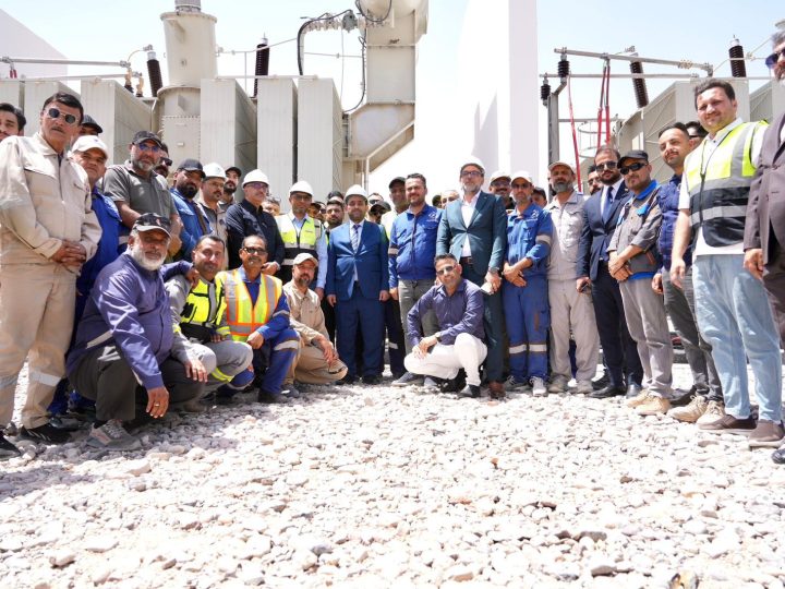وزير الكهرباء: محطة خور الزبير تشهد نقلة نوعية بإضافة محولة جديدة