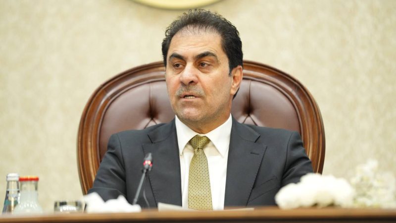 المندلاوي يؤكد تضامن العراق مع إيران ورفض كل محاولات العبث بأمنها واستقرارها