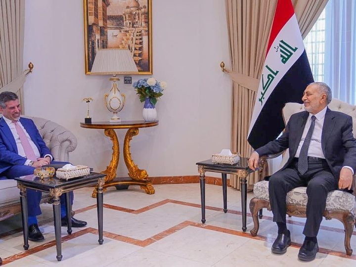 المشهداني يلتقي القائم بالأعمال الأمريكي ويدعو لوقف حرب غزة وتعزيز الشراكة الاستراتيجية بين بغداد وواشنطن