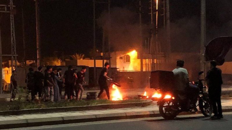 تجدد التظاهرات في “المشرح” بمحافظة ميسان احتجاجًا على انقطاع الكهرباء وشحة المياه