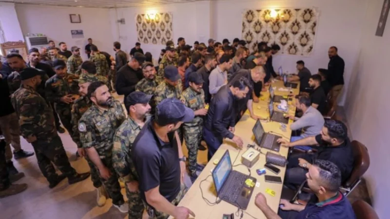 مالية الحشد الشعبي : الرواتب مؤمنة 100%