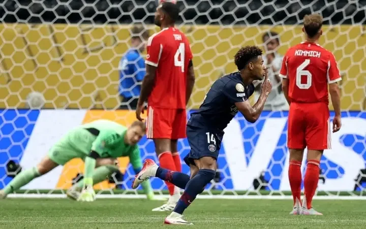 باريس يهزم بايرن والطردين ويبلغ نصف نهائي كأس العالم للأندية