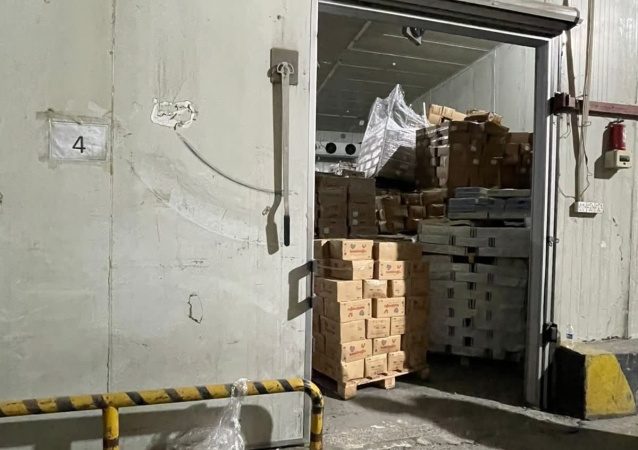 ضبط كميات كبيرة من الدجاج الفاسد في مخزن جنوبي العاصمة