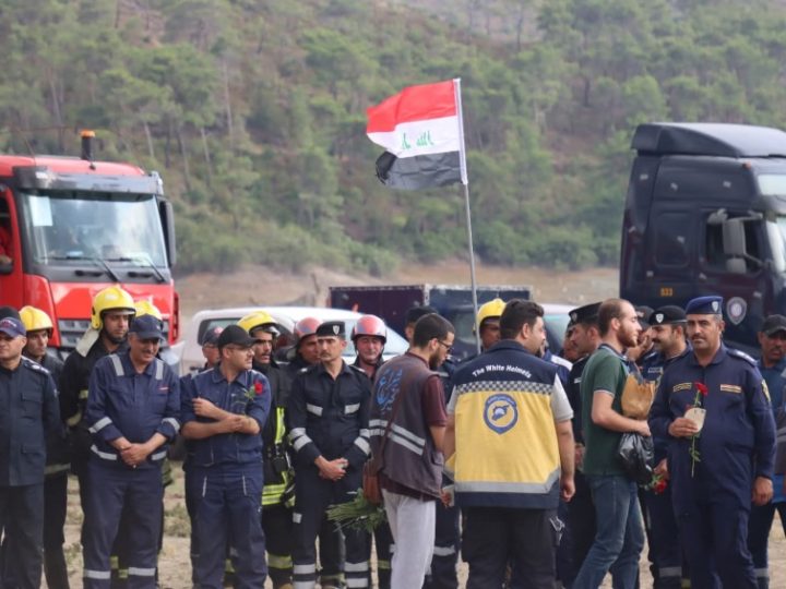 ما حقيقة تعرض الدفاع المدني العراقي لهجوم إرهابي في سوريا ؟