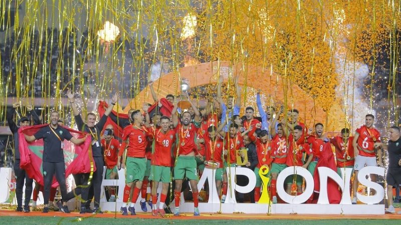 المغرب يرفع كأس أمم إفريقيا للمحليين